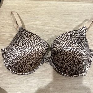 Cheetah Print Push up bra